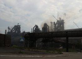 Illich metallurgical industrial complex in Mariupol