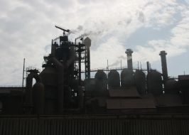 Illich metallurgical industrial complex in Mariupol