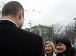 Vitaly Klichko, Irina Gerashchenko and Irena Kilchitskaya