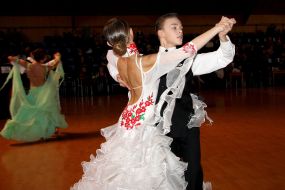 Open IDSF on sporting ballrooms dances international rating tournament participants