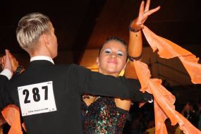 Open IDSF on sporting ballrooms dances international rating tournament participants