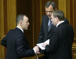 Andrey Klyuev, Aleksandr Lavrinovich and Andrey Kozhemiakin