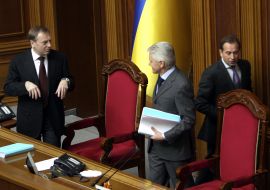 Vladimir Litvin, Aleksandr Lavrinovich and Nikolay Tomenko