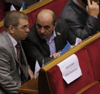 Laughter Day at Ukrainian parliament