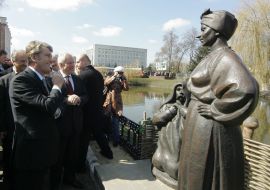 Viktor Yushchenko and Valery Asadchev