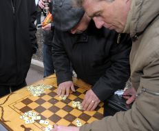 Participants of the First Kharkov Domino Championship
