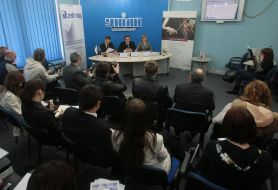 Stanislav Dubko, Oleg Aleshin and Nataliya Dotsenko-Belous