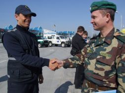 Прикордонник та cпівробітник спеціальної місії ”EUBAM”