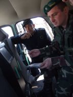 Прикордонник та cпівробітник спеціальної місії ”EUBAM”