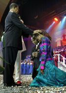 Apostle Toff, Sandey Adeladzha and Bose Adeladzha