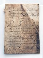 Фото рукописной копии «Конституции Пилипа Орлика»