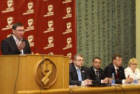 Олег Новиков, Екатерина Лукьянова, Юрий Луценко и Сергей Луценко