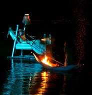 ”Crankiness on a water” street show