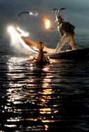 ”Crankiness on a water” street show