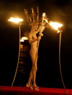 ”Crankiness on a water” street show