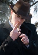 Flashmob participant