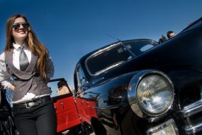 Flashmob participant