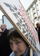 Participant of protest action