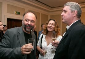 Les Poderevyansky and Andrey Kurkov