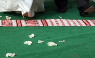 Newly-weds become on rushnyk