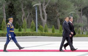 Viktor Yushchenko and Ilkham Aliyev