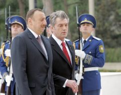Viktor Yushchenko and Ilkham Aliyev