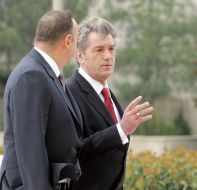 Viktor Yushchenko and Ilkham Aliyev