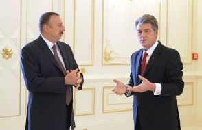 Viktor Yushchenko and Ilkham Aliyev