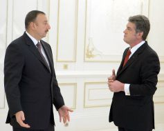 Viktor Yushchenko and Ilkham Aliyev