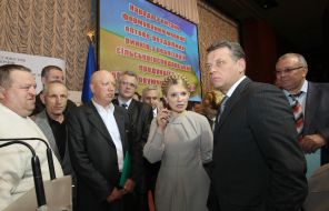 Yury Melnik and Yuliya Timoshenko