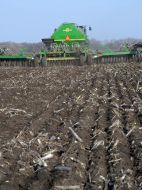 Tractor on the field