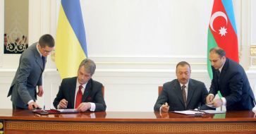 Viktor Yushchenko and Ilkham Aliyev