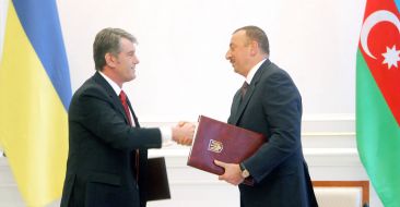 Viktor Yushchenko and Ilkham Aliyev