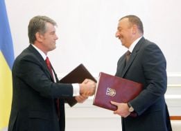 Viktor Yushchenko and Ilkham Aliyev