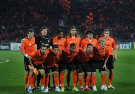 FC ”Shakhter” players
