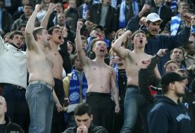 FC ”Dnepr” (Dnepropetrovsk) fans