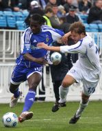 Ismael Bangoura and Maksim Beletskiy