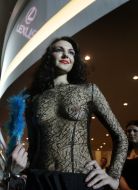 Модель на открытии нового Дилерского центра «Лексус Киев Запад»