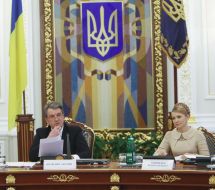 Viktor Yushchenko and Yulia Timoshenko