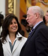 Ceyla Pazarbasioglu and Nikolay Azarov