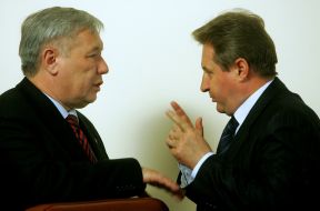 Iosif Vinskiy and Yuriy Yekhanurov