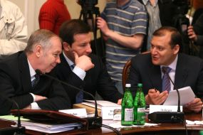 Mikhaol Dobkin, Vladimir Rybak and Valery Konovalyuk