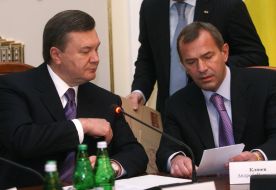 Viktor Yanukovich and Andrey Klyuev