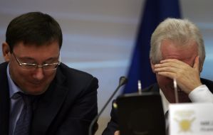 Yury Lutsenko and  Aleksandr Medvedko