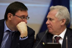 Yury Lutsenko and  Aleksandr Medvedko