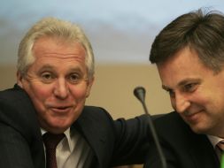 Aleksandr Medvedko and Valentin Nalivaychenko