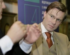 Petr Poroshenko and Nico Lange