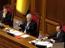 Aleksandr Lavrinovich, Nikolay Tomenko and Vladimir Litvin