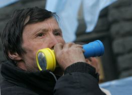 Crimean Tatars, participants of picketing of The Cabinet
