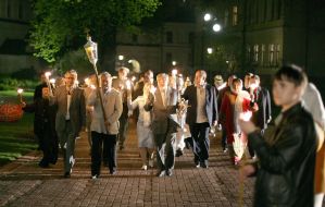 Ceremony of passing of the God-given fire